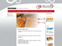 ib-norm.de Webseite Vorschau