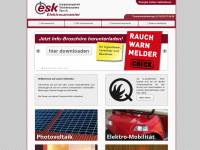esk-katz.de Webseite Vorschau