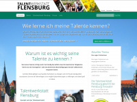 talent-werkstatt-flensburg.de Webseite Vorschau
