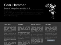 saar-hammer.de Webseite Vorschau
