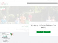 fitdurchdieschule.de Webseite Vorschau