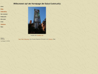 dubai-community.com Webseite Vorschau