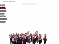 rossbacher-musikanten.de Webseite Vorschau
