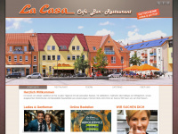 restaurant-la-casa.de Webseite Vorschau
