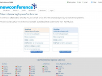 newconference.com Webseite Vorschau