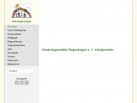 kita-regenbogen.com Webseite Vorschau