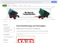 knies-fahrzeugbau.com Webseite Vorschau