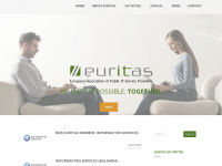 euritas.eu Webseite Vorschau