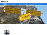 drucksa.ch Webseite Vorschau