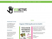 vegactive.jimdo.com Webseite Vorschau