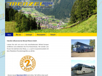 menzel-reisen.com Webseite Vorschau
