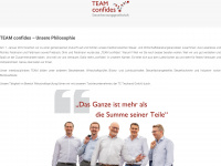 team-confides.de Webseite Vorschau