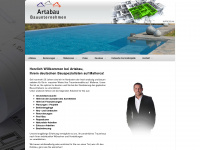 artabau.com Webseite Vorschau