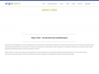 argocard.com Webseite Vorschau