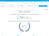 surf-fewo.com Webseite Vorschau