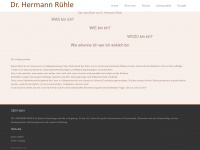 dr-ruehle.de Webseite Vorschau
