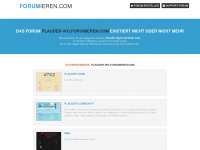 plauder-wg.forumieren.com Webseite Vorschau