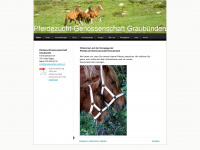 graubuenden-pferde.ch Webseite Vorschau
