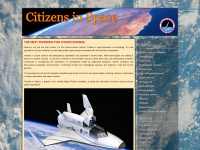 citizensinspace.org Webseite Vorschau