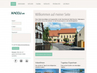 xaccu.de Webseite Vorschau