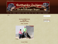 rottweiler-von-den-ellwanger-bergen.de Webseite Vorschau
