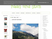 nadel-und-stich.blogspot.com Webseite Vorschau