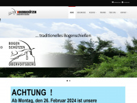 bogenschuetzen-obervoitsberg.at Webseite Vorschau