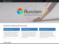 nunciam.net Webseite Vorschau
