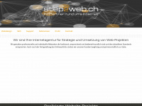 step2web.ch Webseite Vorschau