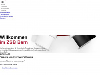 zsb-bern.ch Webseite Vorschau