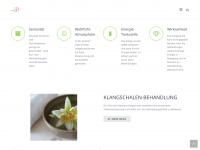 klang-vital.ch Webseite Vorschau