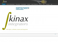 kinax.ch Webseite Vorschau
