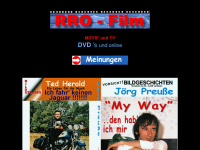 rro-film.com Webseite Vorschau