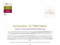 gartenheim.com Webseite Vorschau