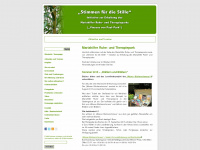 ruhe-und-therapiepark-mariahilf.at Webseite Vorschau