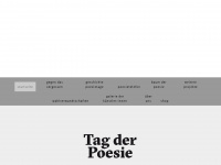 tagderpoesie.ch Webseite Vorschau