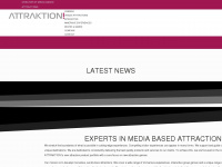 attraktion.com Webseite Vorschau