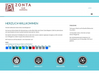 zonta-wuppertal.de Webseite Vorschau