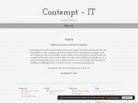 contempt-it.com Webseite Vorschau