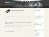 martinade.de Webseite Vorschau