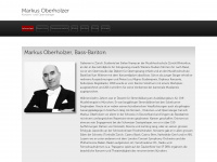 markusoberholzer.ch Webseite Vorschau