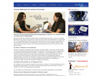 victorybeauty.ch Webseite Vorschau