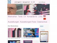 juergenwagner.at Webseite Vorschau
