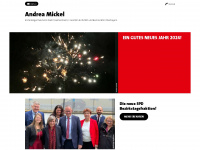 andrea-mickel.de Webseite Vorschau