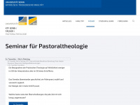 pastoraltheologie.uni-bonn.de Webseite Vorschau
