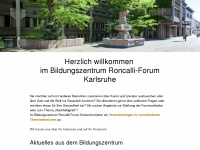 roncalli-forum.de Webseite Vorschau