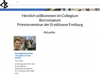 priesterseminar-freiburg.de Webseite Vorschau