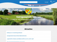 samtgemeinde-ilmenau.de Webseite Vorschau