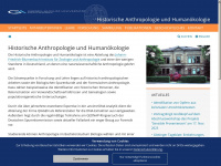 anthro.uni-goettingen.de Webseite Vorschau
