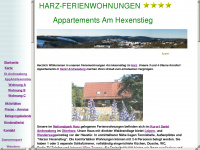 ferienwohnungen-harz-sankt-andreasberg.de Webseite Vorschau